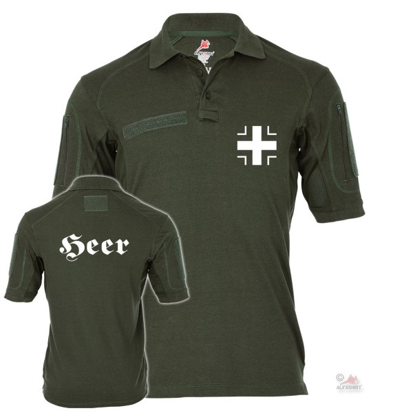 Tactical polo shirt Alfa Army Beam Cross Bw Division Marine # 19466
