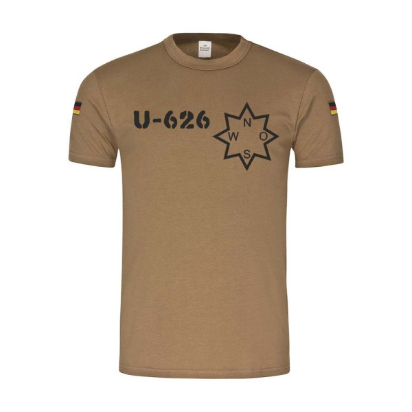 BW Tropen UBoot 626 Untersee Marine Schlachtschiff VII C Einheit - T Shirt#33302