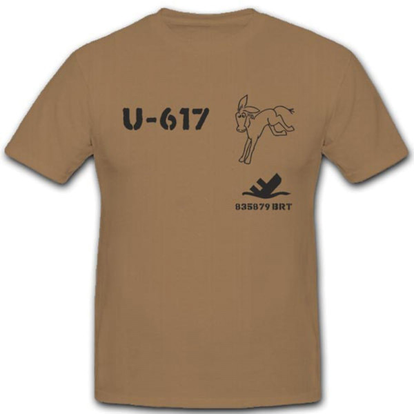 UBoot 617 U617 Wh Wk Untersee Marine Schlachtschiff Einheit T Shirt #3418