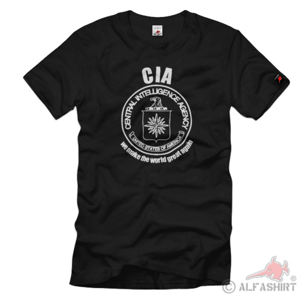 CIA Intelligence Agency USA America T-Shirt #25674