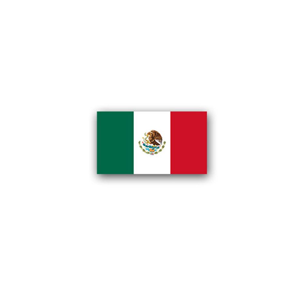 AUFNÄHER Patch FLAGGEN flagge Mexiko mexico   flag Fahne  7x4.5cm 