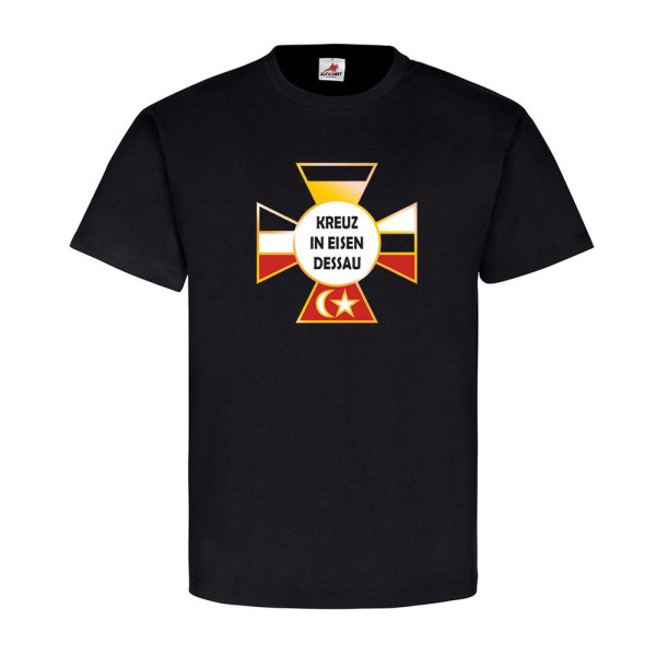 Kreuz in Eisen Dessau Erster Weltkrieg Orden Abzeichen - T Shirt #3209