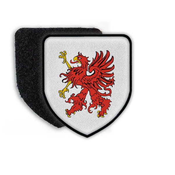 Patch Wappen von Pommern Wappen Aufnäher Land Stadt Deutschland Preußen #21841