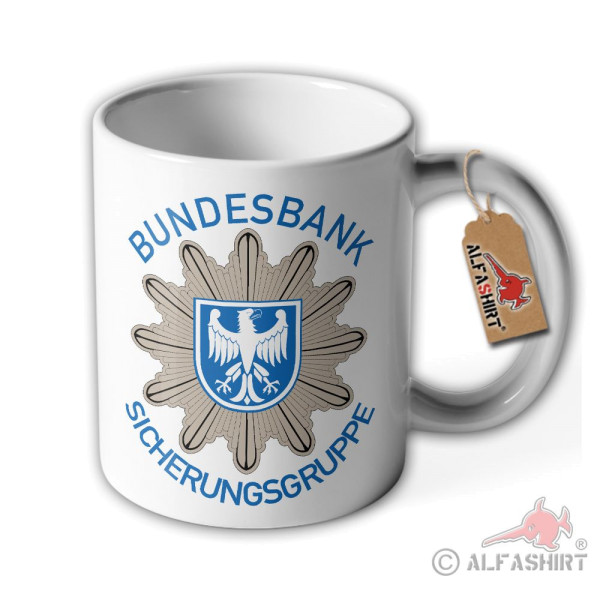 Bundesbank Sicherungsgruppe polizei grenzschutz Bank Bgs Gruppe Tasse #20224