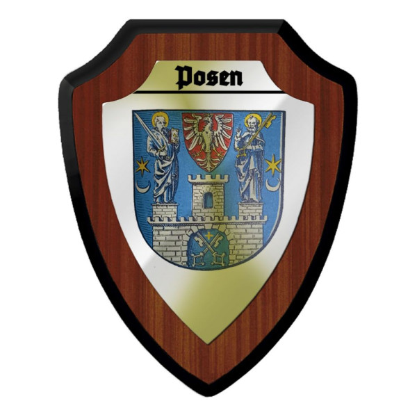 Wappenschild Posen Preußen Wappen Stadt Emblem Andenken #40931
