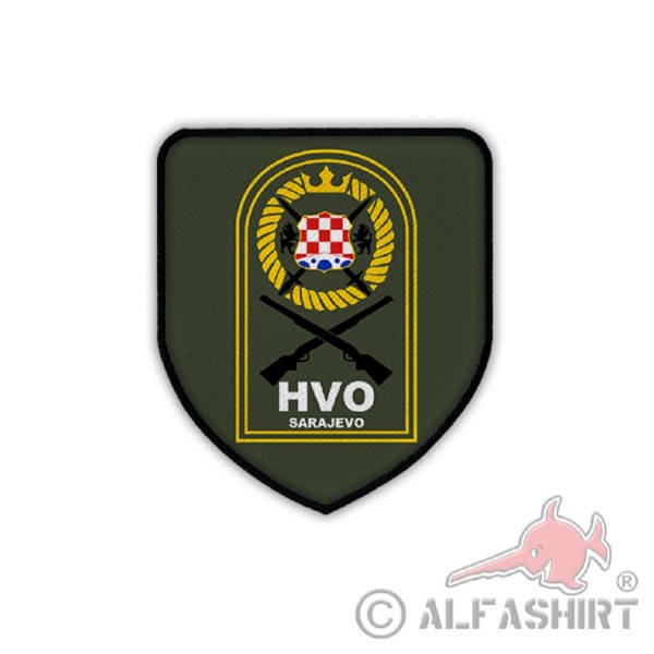 Patch / Aufnäher - HVO Sarajevo Hrvatsko vijeće obrane Verteidigungsrat #19240