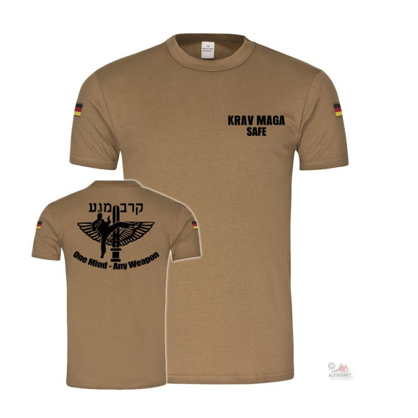 BW Tropen Krav Maga Selbstverteidigung Sport Truppe Shirt T-Shirt#39989