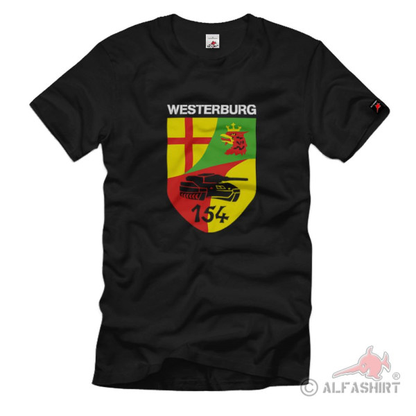 154 Pzbtl Westerburg Panzer Bundeswehr Bataillon Westerwald T Shirt #1981