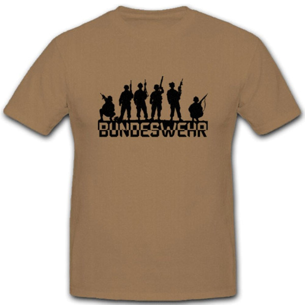 Bundeswehr Soldaten Team Einheit Armee - T Shirt #3802