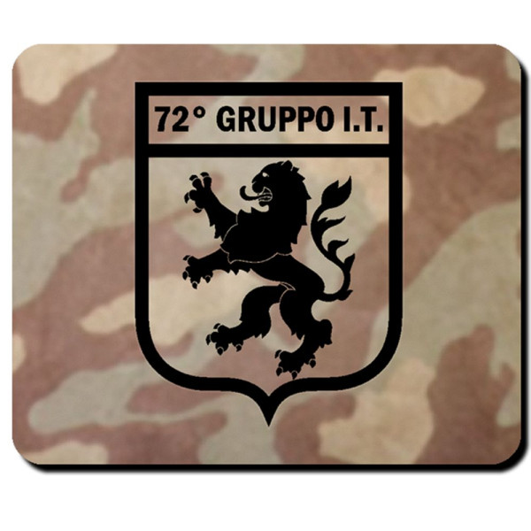 72° Gruppo IT Italien Militär Gruppe Wappen Computer Mauspad #7691