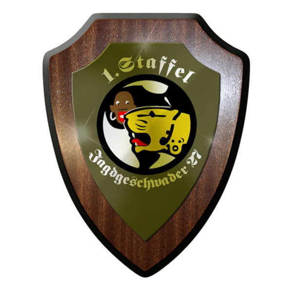 Wappenschild 1. Staffel Jagdgeschwader 27 JG Hans-Joachim Afrika Militär#8390