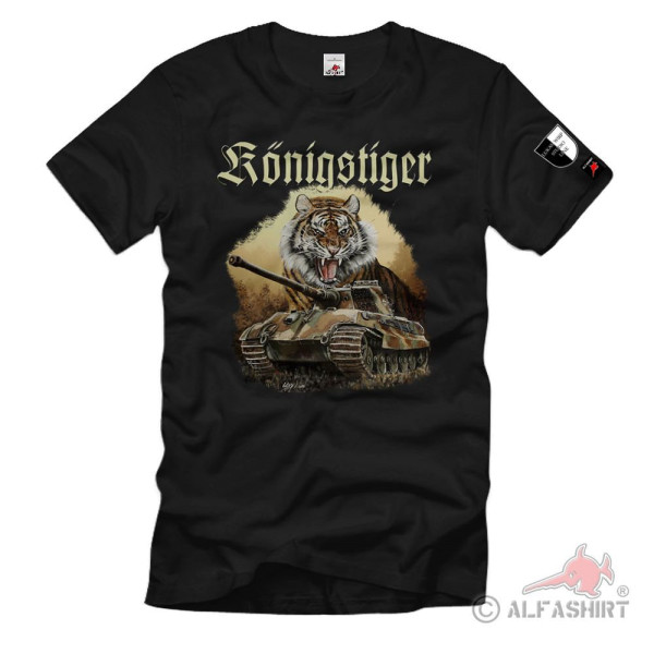 Lukas Wirp Tiger II King Tiger Tank Köti Painting Picture T-Shirt # 35589