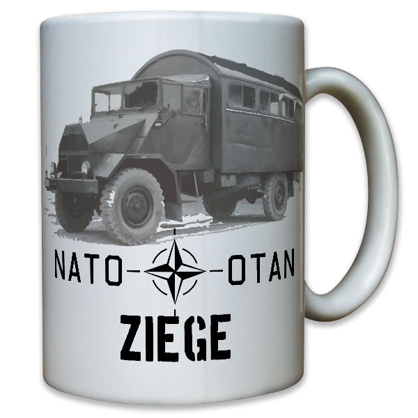 Nato Ziege-G398 SAM 3 Tonnen Lkw Bundeswehr Allradantrieb Militär - Tasse #8919