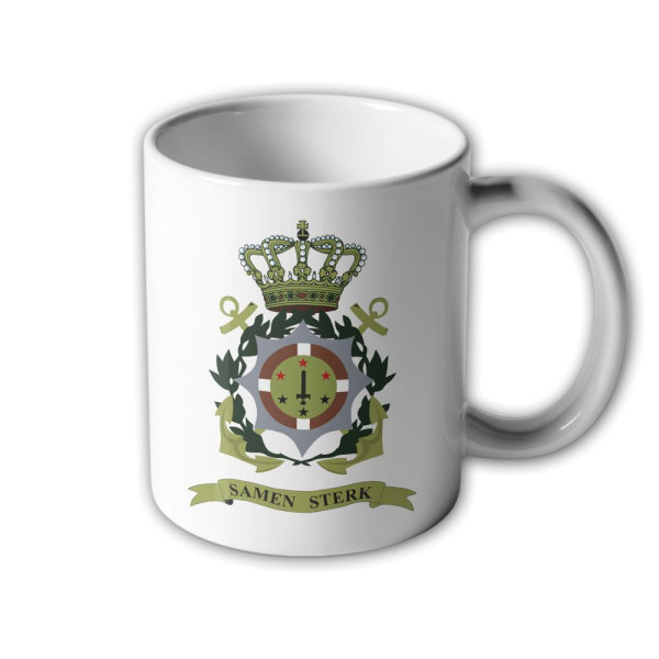 Tasse Kustwacht Caribisch Gebied KWCARIB Nederlandsk Karibia DCCG Wappen #33001