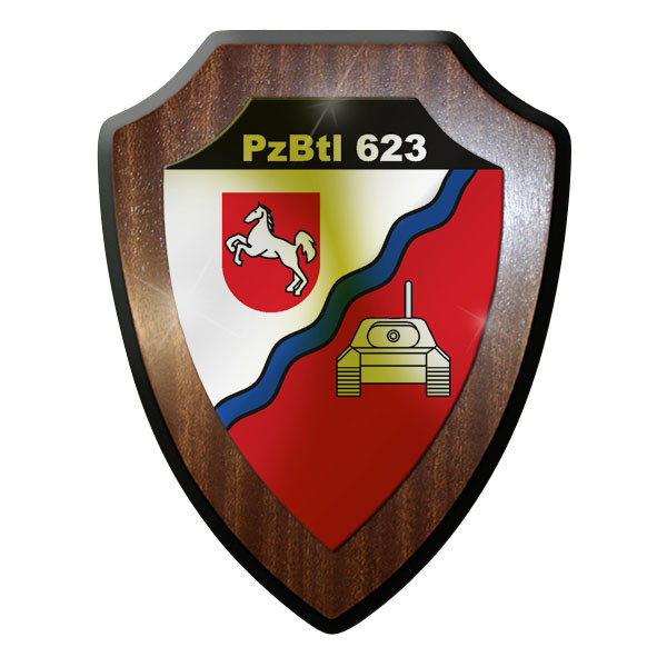 Wappenschild -PzBtl 623 Panzerbataillon Panzer Bataillon Kettenfahrzeug #9337