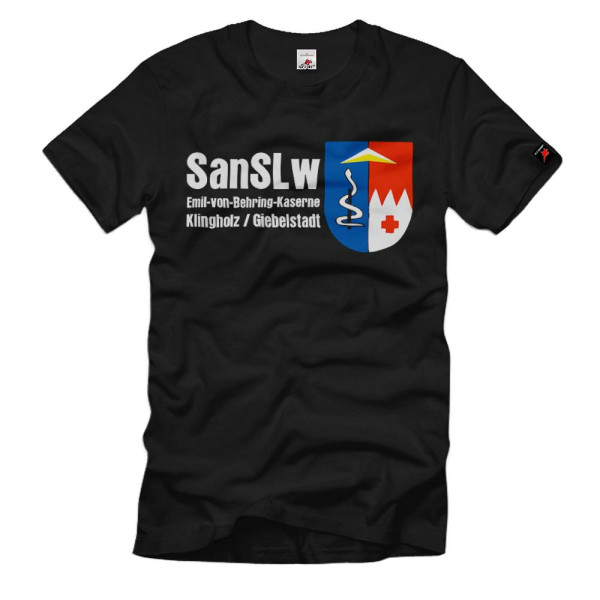 SanSLw Sanitätsschule der Luftwaffe Klingholz Giebelstadt T-shirt # 15057