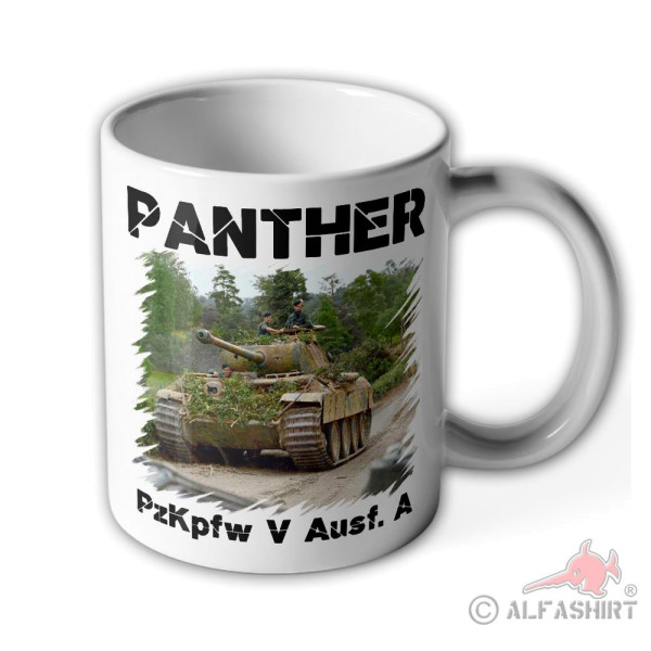Cup PzKpfw V Ausf A PANTHER Panzer WW2 Normandy #40605
