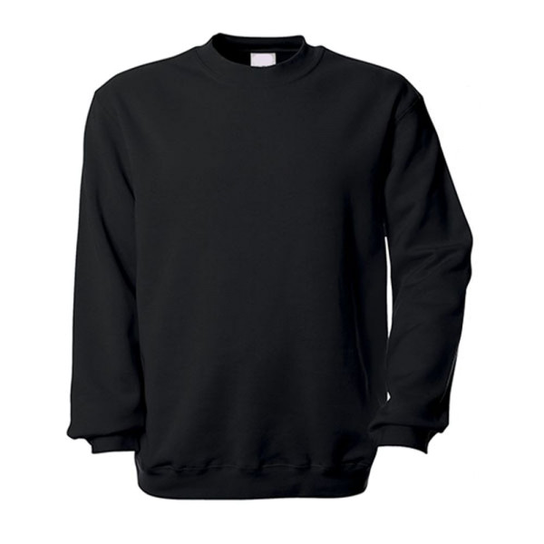 Pullover Pulli Sweatshirt Blanko Alfashirt schwarz #15985