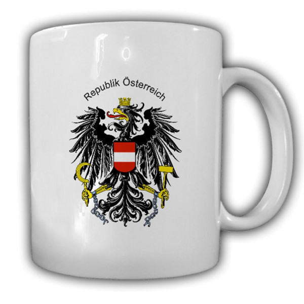 Republik Österreich Wappen Emblem Kaffee Becher Tasse #13843