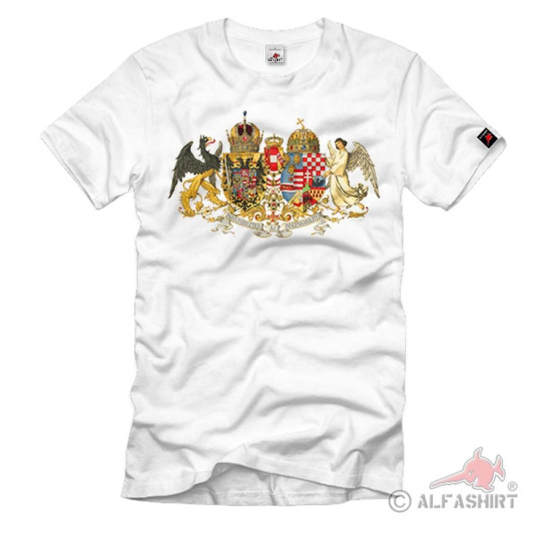 Austria Hungary Monarchy Dual Monarchy Realunion Flag - T Shirt # 1570