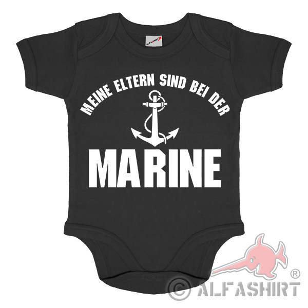 Baby Body Meine Eltern sind bei der Marine kleiner Martose Bundeswehr #41218