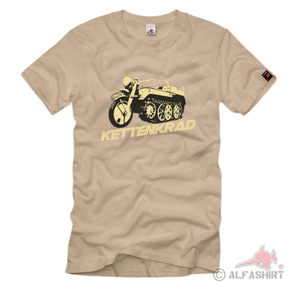 Kettenkrad Halbkette Wh Moped Soldat Luftwaffe - T Shirt #673