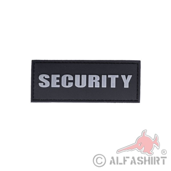 3D Security Patch Fluorescent Security Service Badge Glowing # 38712