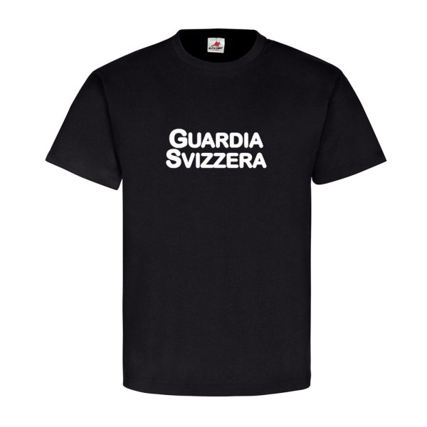Guardia SVIZZERA Schweizergarde Pontificia GSP Schweiz Papst - T Shirt #14259