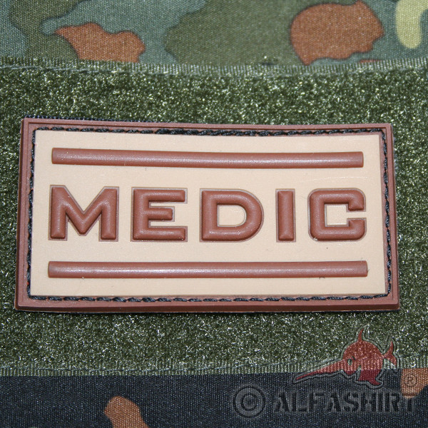 Medic Tropentarn Sanitäter BW Us Army Navy Seals Patch CLS 6,5x3,5cm #18640