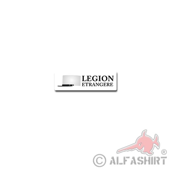 Légion étrangère 4 Sticker Sticker Foreign Legion France 15x5cm # A4030