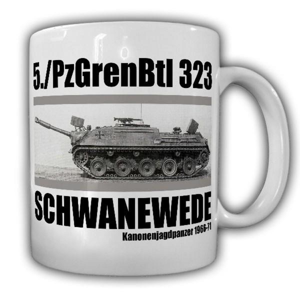 Tasse 5PzGrenBtl 323 Kanonenjagdpanzer Panzergrenadier-Bataillon #21734