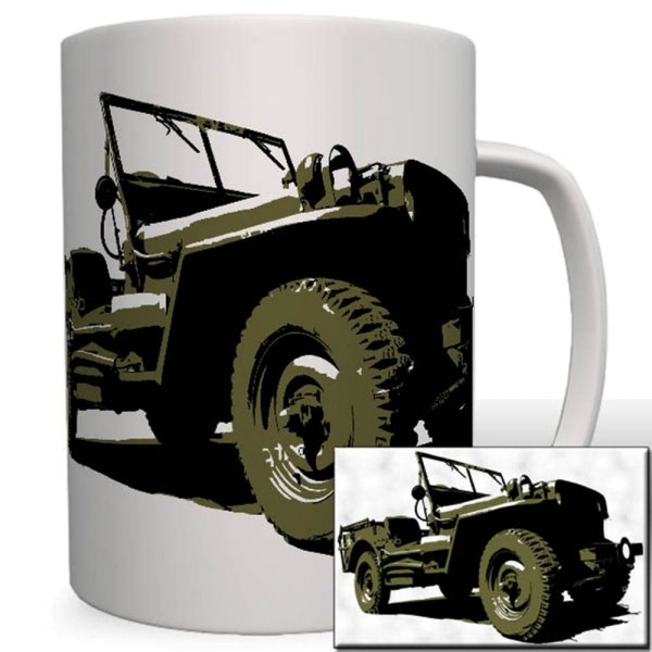 army offroad vehicle military Militär Militärfahrzeug - Tasse Becher Kaffee #3239