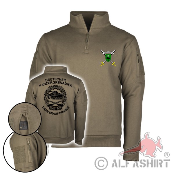 Tactical sweatshirt PzGrenLehrBtl 92 Panzergrenadierlehrbataillon # 38721