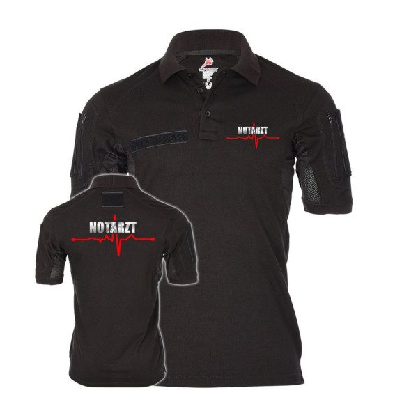 Tactical Polo Notarzt Reflektierend Notfallsanitäter Rettungsdienst Shirt#34926