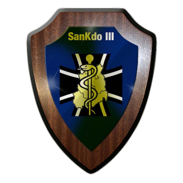 Wappenschild Sanitätskommando III SanKdo 3 Bundeswehr Sanitäter Einheit #22976