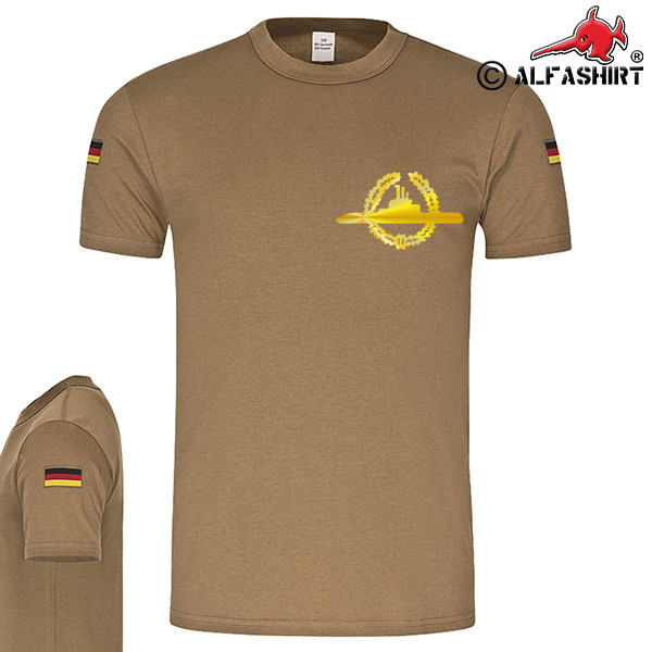 Bundeswehr Tätigkeitsabzeichen Metall Marine U-Bootpersonal gold NEU ##F1819 