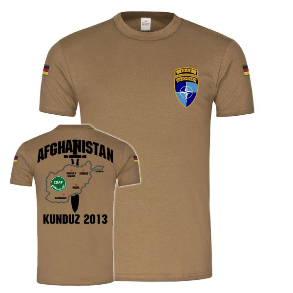 BW Tropen Afghanistan Einsatz Kunduz 2013 Bundeswehr ISAF Tropenshirt #25192