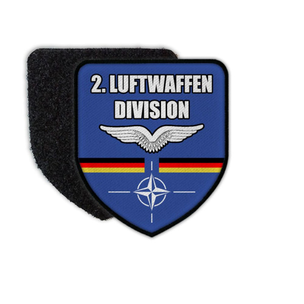 Patch 2 Air Force Division Bundeswehr Nato Birkenfeld LwDiv Luftwaffe # 32883