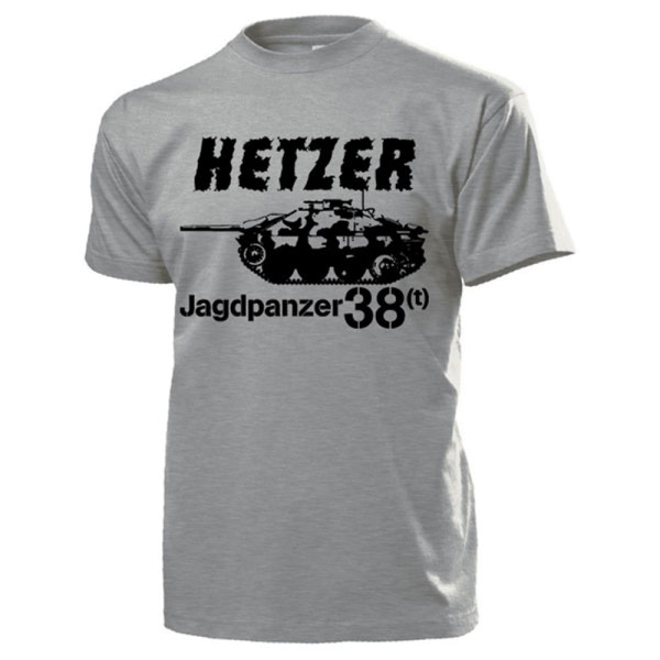 Hetzer Jagdpanzer 38t Panzer Panzerjäger Deutschland - T Shirt #13204