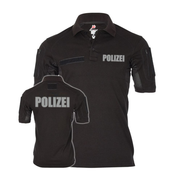 Tactical Polo Polizei reflektierend Streife Komissar Uniform Behörde #22269