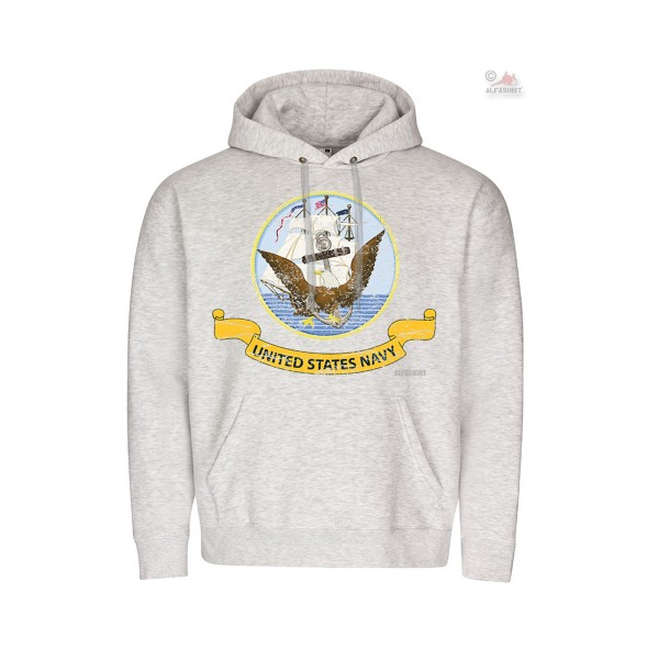 United States Navy Navy Badge USA Military Hoodie # 26810