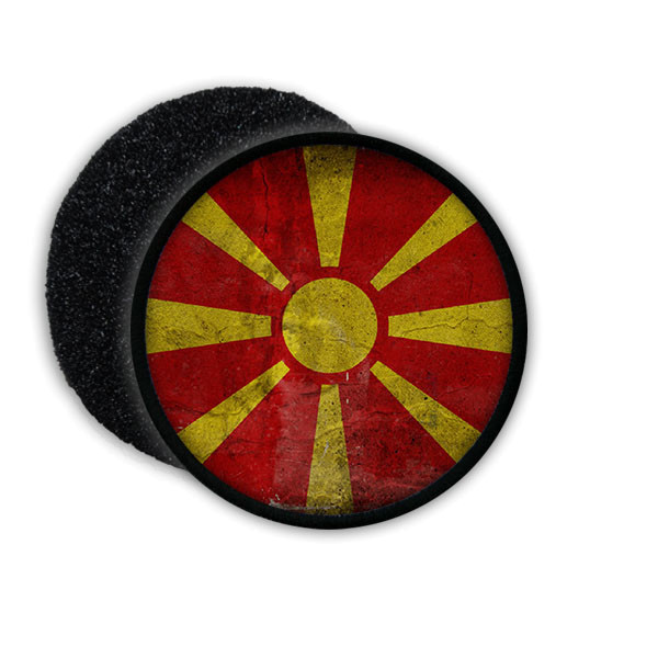 Patch Mazedonien Republika Makedonija Mazedonisch Makeonien Aufnäher #20612