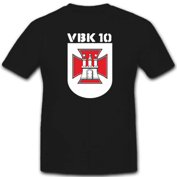 Verteidigungsbezirkskommando 10 Hamburg Vbk10 Bundeswehr - T Shirt #3472