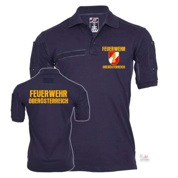 Tactical polo fire brigade Upper Austria operations service shirt OÖ shirt # 39012
