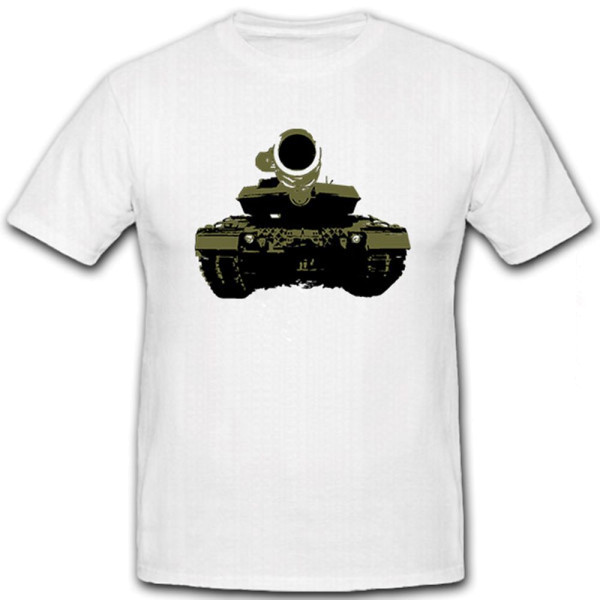 Leo 2 A6M Panzer Kampfwagen Bundeswehr Deutschland - T Shirt #12800