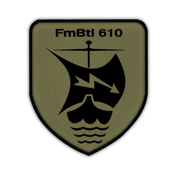 Patch / Aufnäher - FmBtl 610 Fernmeldebataillon Fernmelde Bataillon Bw #13299