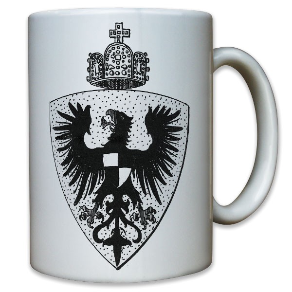 Wappen Preußen 1871 Adler Königreich Kaiser Wilhelm Deutschland - Tasse #9542