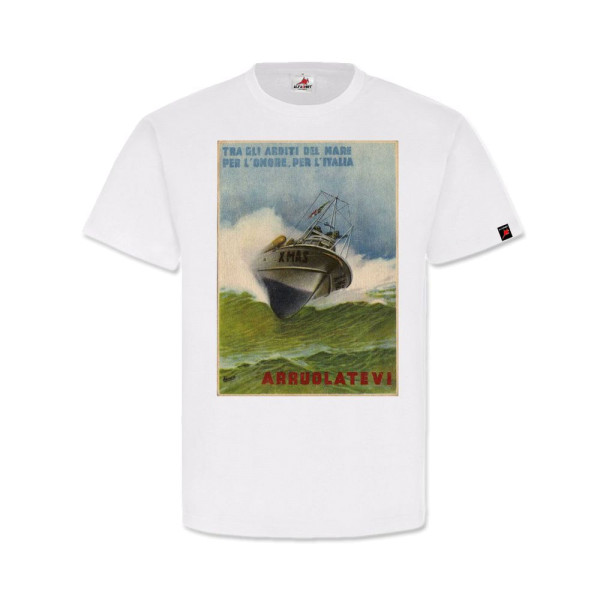 X MAS-Flottille arruolatevi Tra gli arditi del mare per l'onore T-Shirt#32219