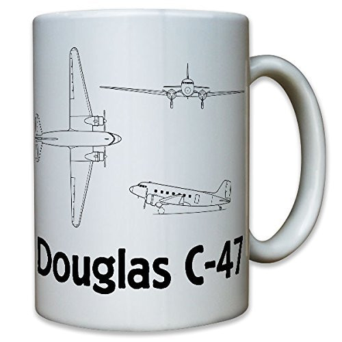 Douglas C-47 Skytrain Dakota Rosinenbomber Aviation Company - Tasse #9927