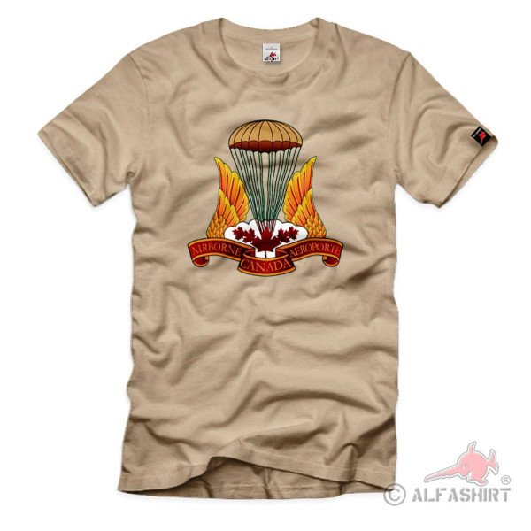 Airborne Canada Aeroporte Kanada kanadische Streitkräfte Militär - T Shirt #8882